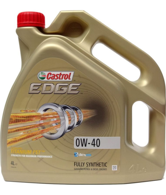 Castrol edge 0w/40 4 litri