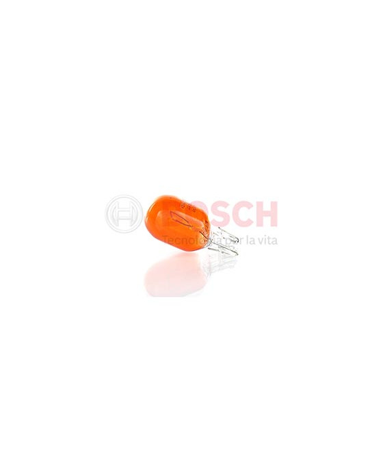 Lampadina 12v 21w zocc.vetro arancio