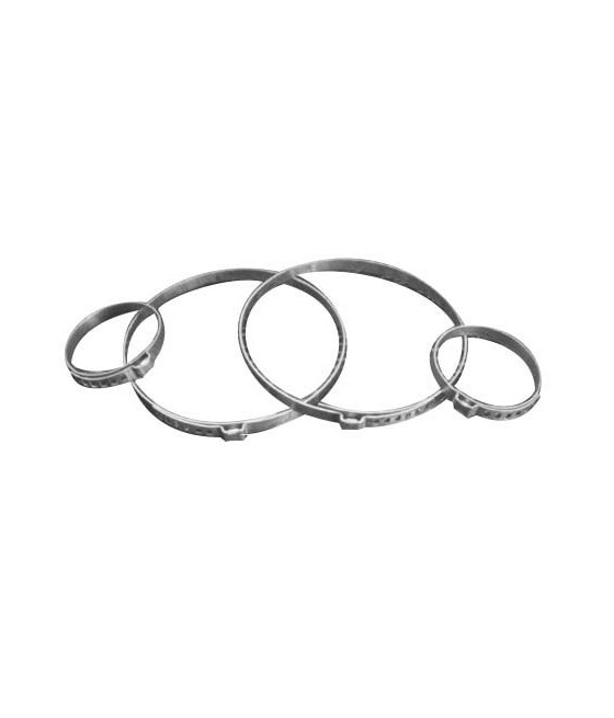 Fasc.inox cuffia rigida
