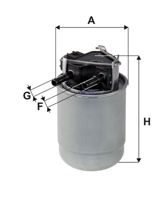 Filtro gasolio (euro 6)