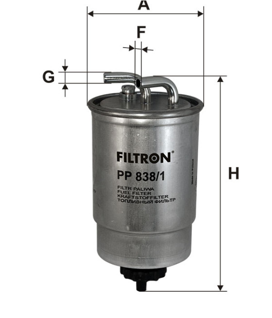 Filtro gasolio