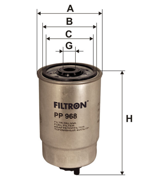 Filtro gasolio (jtd)